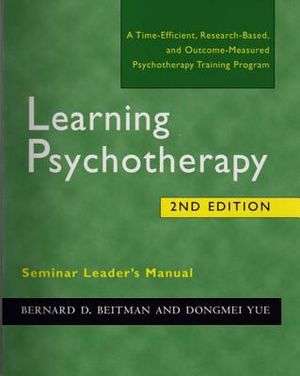 Learning Psychotherapy Seminar Leader's Manual image number 0