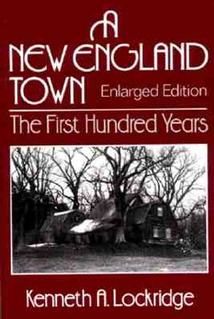A New England Town: The First Hundred Years image number 0