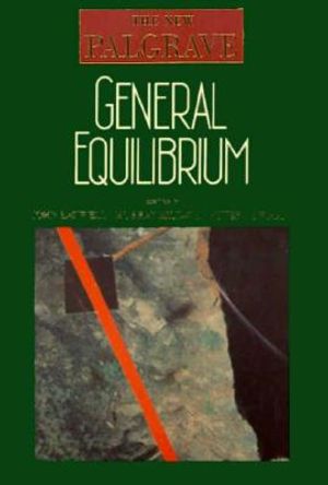 General Equilibrium: The New Palgrave image number 0