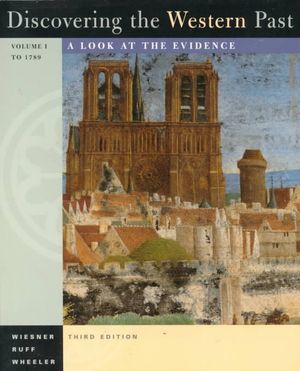 Discovering the Western Past, Volume 1, Third Edition image number 0