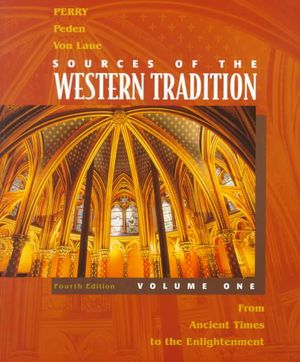 Sources of the Western Tradition : From Ancient Times to the Enlightenment image number 0