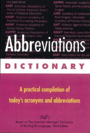 Abbreviations Dictionary CL image number 0