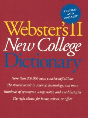 Webster's II New College Dictionary image number 0