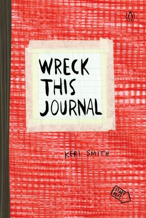 Wreck This Journal (Red) image number 0