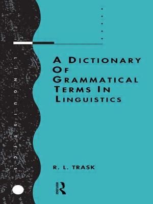 A Dictionary of Grammatical Terms in Linguistics image number 0