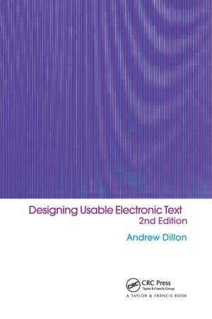 Designing Usable Electronic Text: Ergonomic Aspects of Human Information Usage image number 0