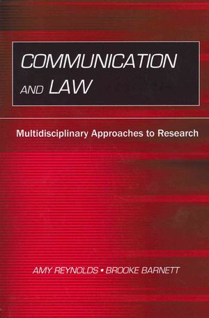 Communication and Law: Multidisciplinary Approaches to Research image number 0