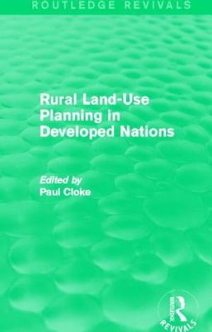 Rural Land-Use Planning in Developed Nations (Routledge Revivals) image number 0