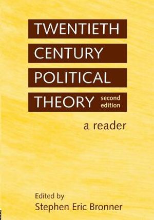 Twentieth Century Political Theory: A Reader image number 0