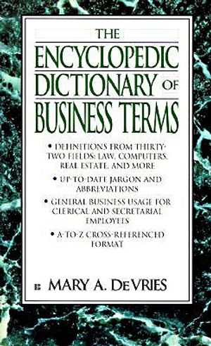 The Encyclopedic Dictionary of Business Terms image number 0
