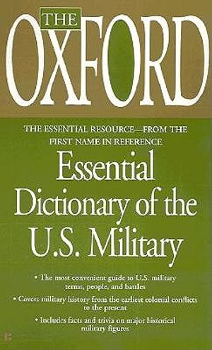 The Oxford Essential Dictionary of the U.S. Military image number 0