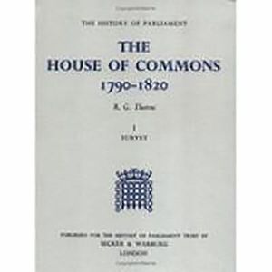 The History of Parliament: The House of Commons, 1790-1820 [5 Vols] image number 0