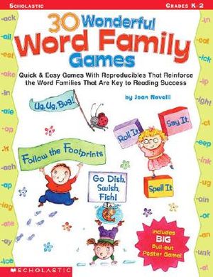 30 Wonderful Word Family Games image number 0