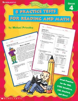 8 Practice Tests for Reading and Math: Grade 4 image number 0