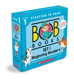 Bob Books - Set 1: Beginning Readers Box Set Phonics, Ages 4 and Up, Kindergarten (Stage 1: Starting to Read) image number 0