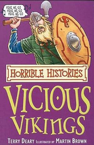 Vicious Vikings. Terry Deary image number 0