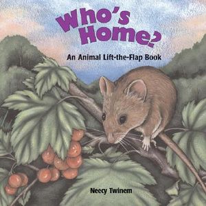 Who's Home?: An Animal Lift-The-Flap Book image number 0