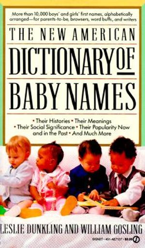 Dictionary of Baby Names, the New American image number 0