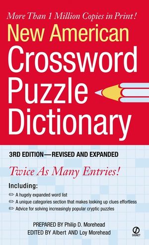 New American Crossword Puzzle Dictionary image number 0