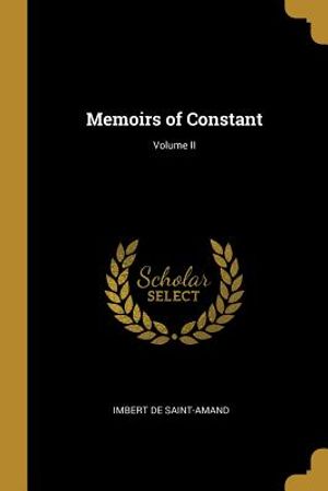 Memoirs of Constant; Volume II image number 0