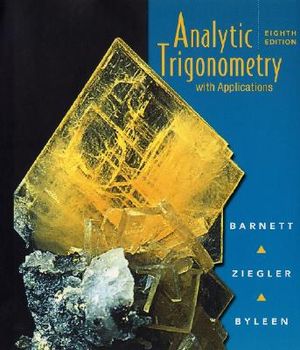 Analytic Trigonometry: With Applications image number 0