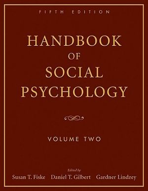 Handbook of Social Psychology, Volume 2 image number 0