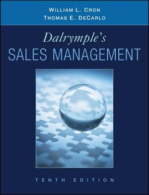 Dalrymple's Sales Management: Concepts and Cases image number 0