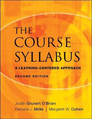 The Course Syllabus: A Learning-Centered Approach image number 0