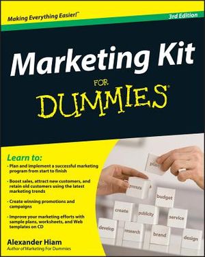 Marketing Kit for Dummies [With CDROM] image number 0