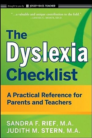 The Dyslexia Checklist: A Practical Reference for Parents and Teachers image number 0
