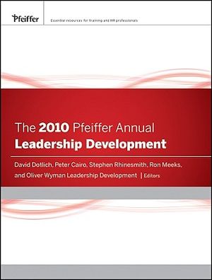 The 2010 Pfeiffer Annual: Leadership Development image number 0