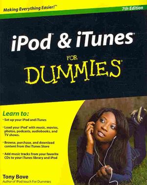 iPod and iTunes for Dummies [With DVD] image number 0