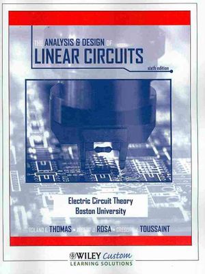 Analysis & Design of Linear Circuits image number 0