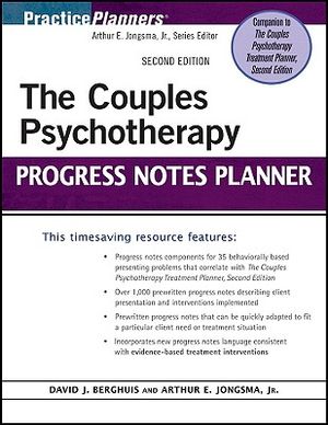 The Couples Psychotherapy Progress Notes Planner image number 0