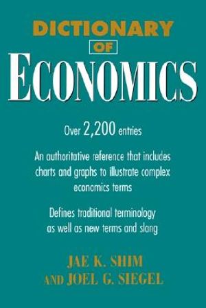 Dictionary of Economics image number 0