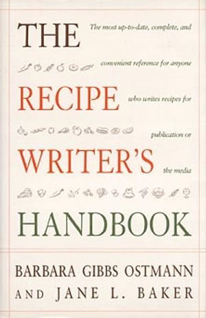 The Recipe Writer's Handbook image number 0