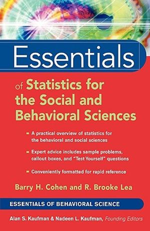 Essentials of Statistics for the Social and Behavioral Sciences image number 0