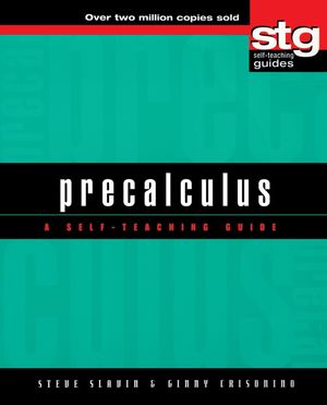 Precalculus: A Self-Teaching Guide image number 0
