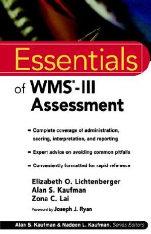 Essentials of Wms-III Assessment image number 0