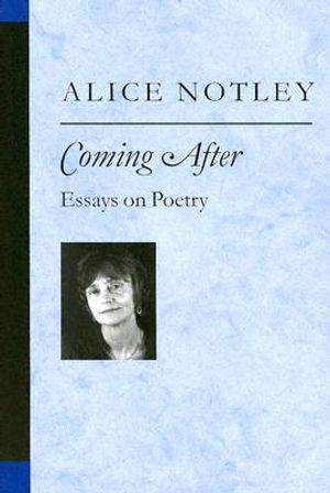 Coming After: Essays on Poetry image number 0