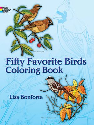 Fifty Favorite Birds Coloring Book image number 0
