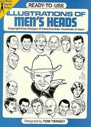 Clip Art-Illustrations of Men's Heads image number 0