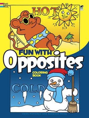 Fun with Opposites Coloring Book image number 0