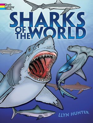 Sharks of the World Coloring Book image number 0