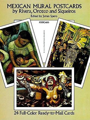 Mexican Mural Paintings by Rivera, Orozco and Siqueiros: 24 Cards image number 0