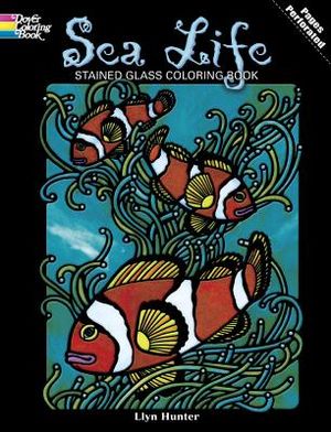 Sea Life Stained Glass Coloring Book image number 0
