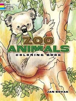 Zoo Animals Coloring Book image number 0
