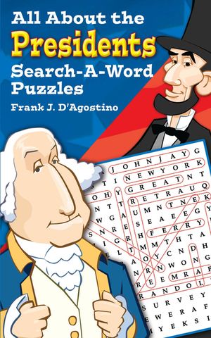All about the Presidents Search-A-Word Puzzles image number 0
