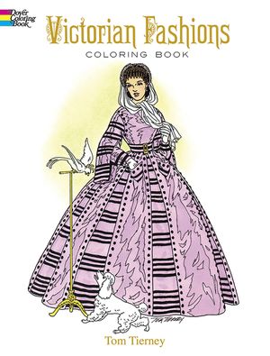 Victorian Fashions Coloring Book image number 0