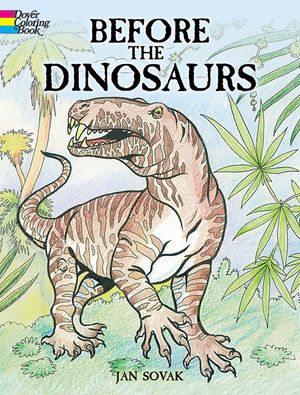 Before the Dinosaurs Coloring Book image number 0